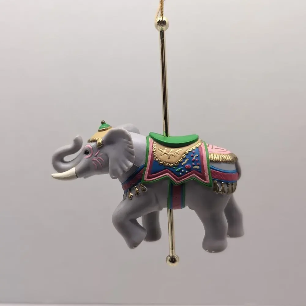 Avon Carousel Ornament Regal Elephant The‎ Gift Collection